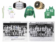 Terry Duerod Personally Owned Boston Celtics Items -- Including Duerods 1981 NBA Championship Ring